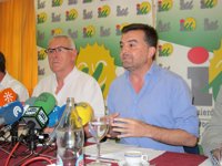 Maíllo aboga por "llegar hasta el final" en el caso ERE y destaca que "IU no participará en un gobierno con inculpados"