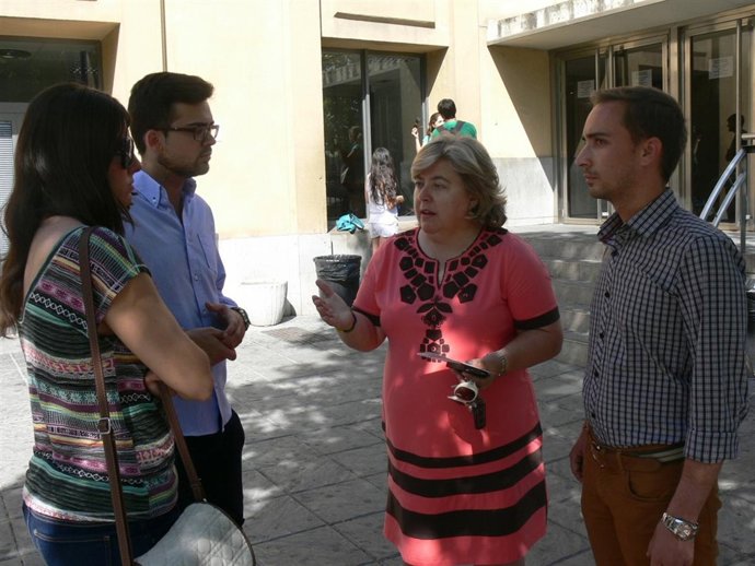 La parlamentaria andaluza por Granada del PSOE Clara Aguilera