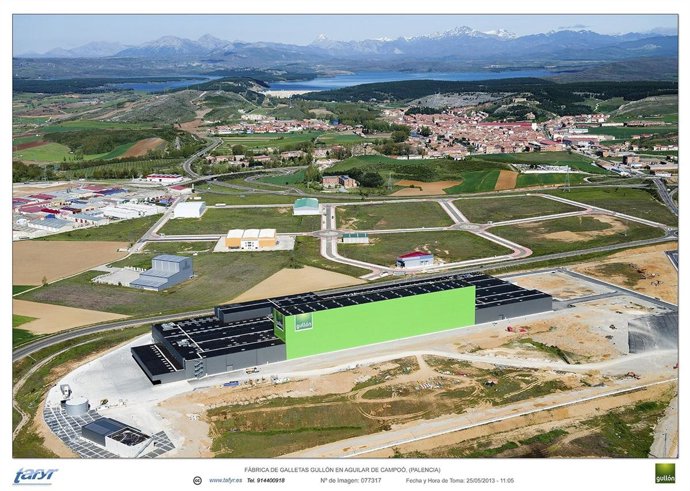 Imagen de la planta de Gullón en Aguilar de Campoo