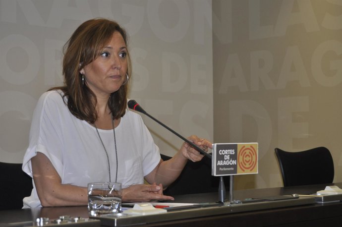 La portavoz de Educación del PSOE, Mayte Pérez.