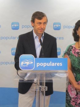 El portavoz adjunto en el Congreso y diputado por Almería, Rafael Hernando (PP)