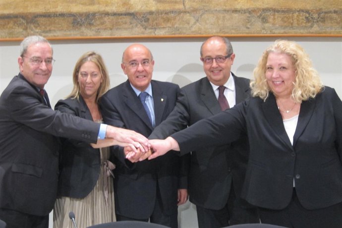 J.Lanaspa, N.Munté, B.Ruiz, F.Puig y Sarah Swanson