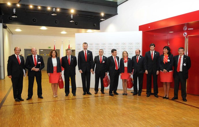 Candidatura Madrid 2020 en Lausanne