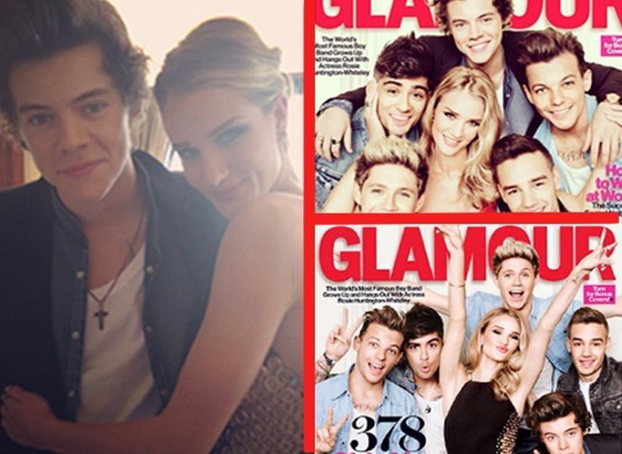 Rosie y One Direction comparte portada 