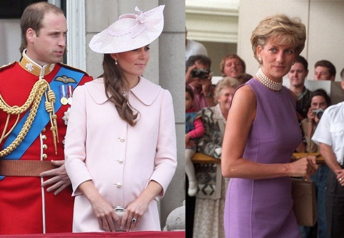 Kate y William planean emular a Diana en la eduación de su hijo