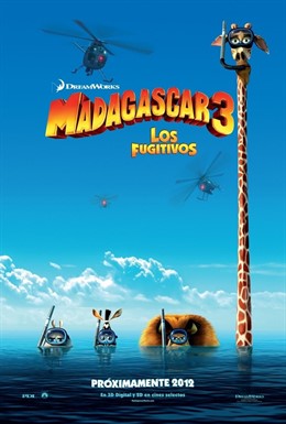 Cartel anunciador de 'Madagascar'
