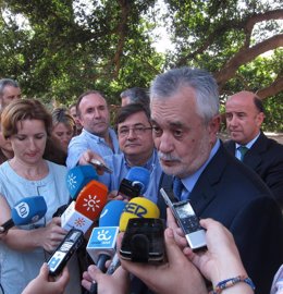 El presidente de la Junta de Andalucía, José Antonio Griñán