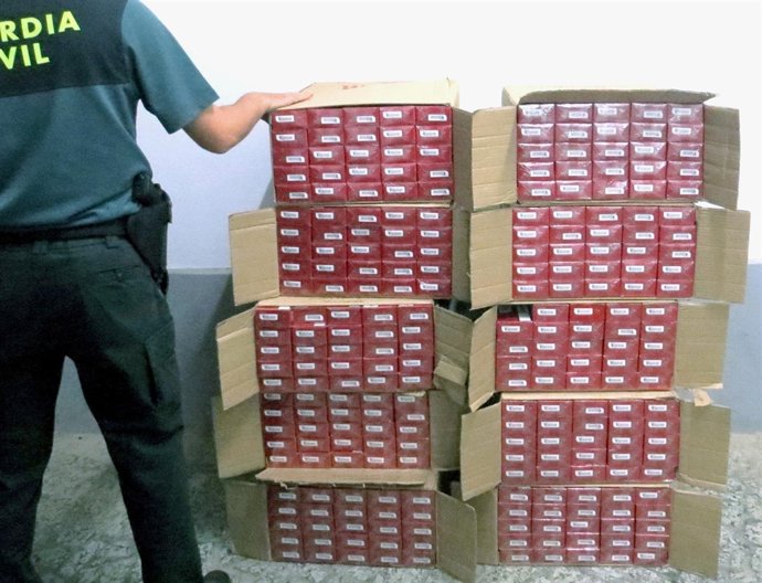 Cajetillas intervenidas