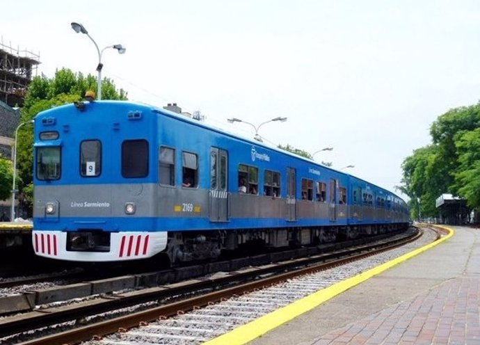 Tren de la línea Sarmiento de Argentina