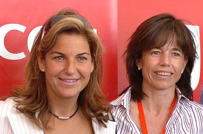 Arantxa Sánchez Vicario y Marisa Sánchez Vicario 