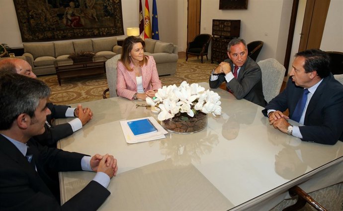 Toledo, 04-07-2013.  - La presidenta de Castilla-La Mancha, María Dolores Cosped