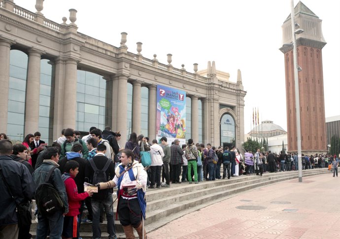 Entrada del Salón del Manga