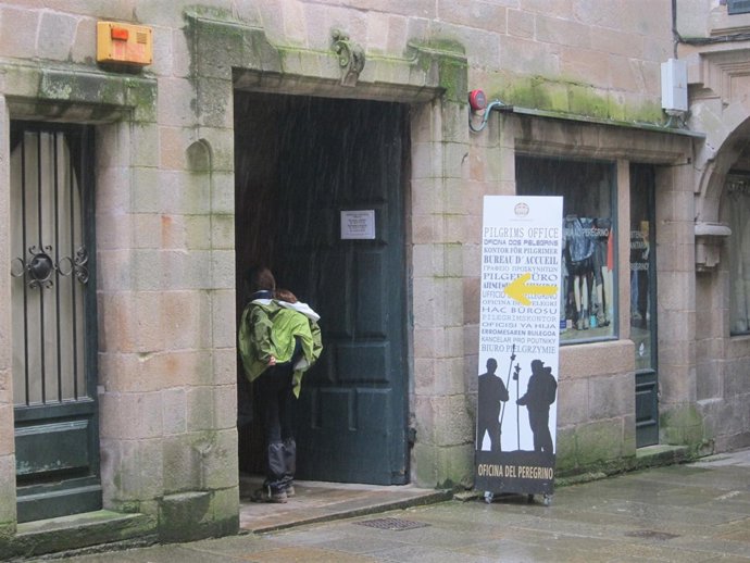 Oficina del Peregrino en Santiago Camino de Santiago peregrinos