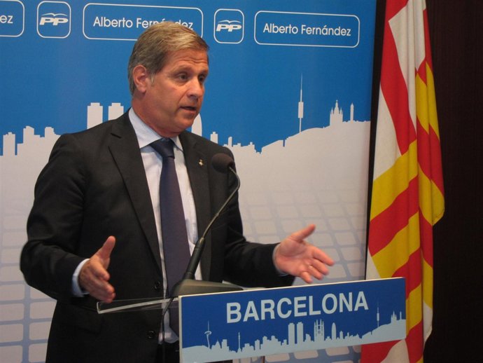 El líder del PP, Alberto Fernández Díaz