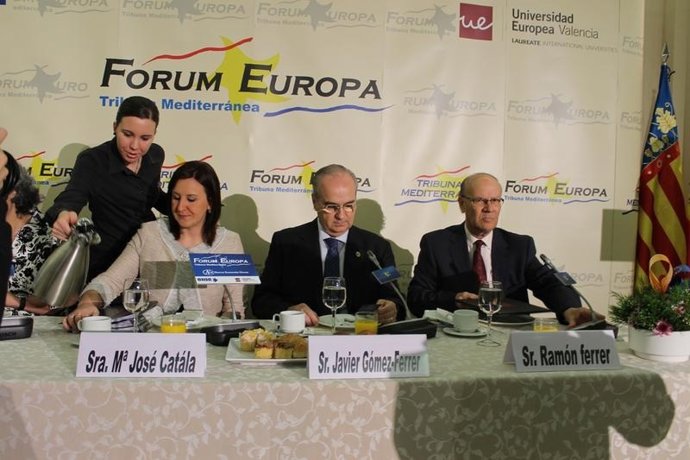 María José Català y Ramón Ferrer en una imagen de archivo