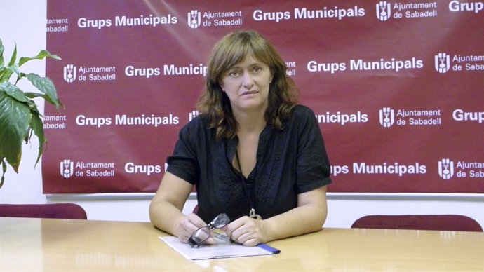 La portavoz de EUiA en Sabadell, Marisol Martínez.