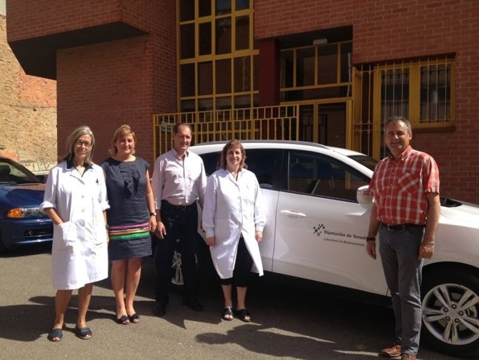 La presidenta de la DPT ha visitado el Laboratorio