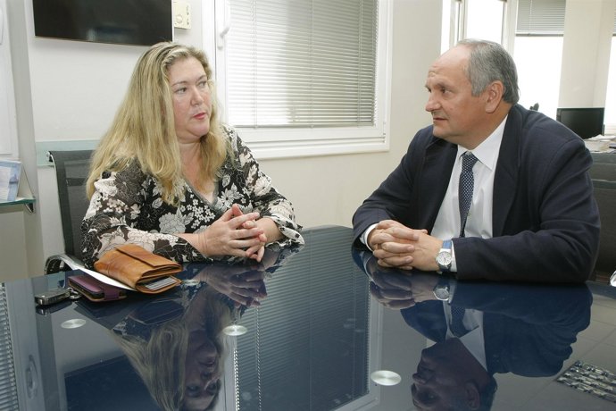 Consejero y alcaldesa