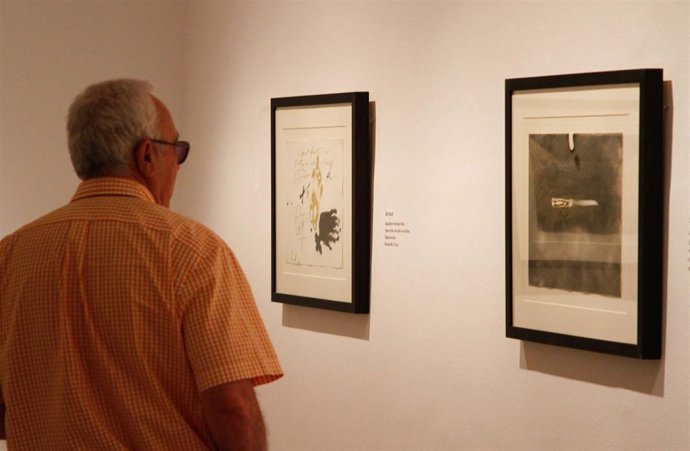 Exposición de Antoni Tàpies en la Casa de la Provincia