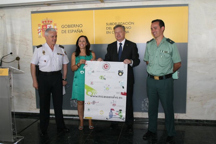 Sousa y Primo Jurado entre los mandos de la Policía y la Benmérita en Córdoba