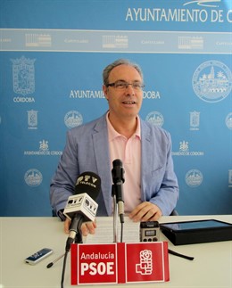 Juan Pablo Durán en la rueda de prensa