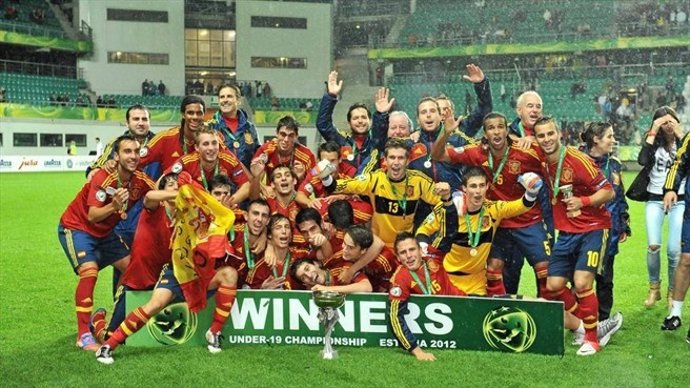 España Sub-19, campeona de Europa