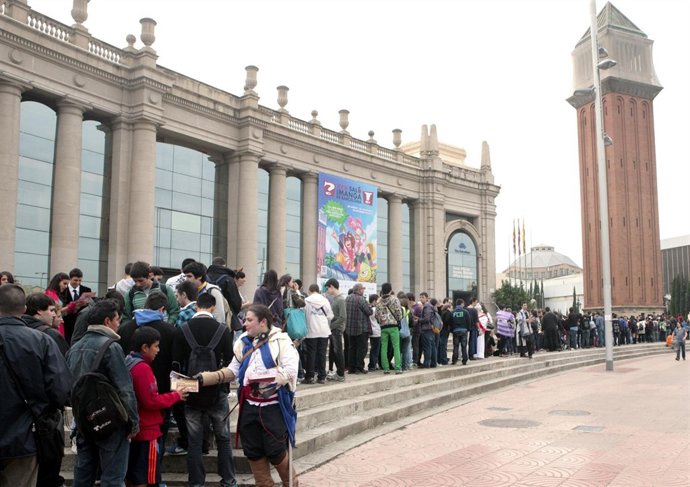 Entrada del Salón del Manga