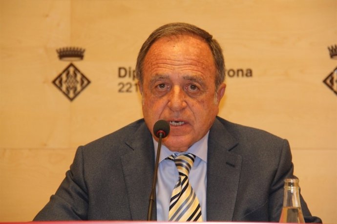 El presidente de la Diputación de Girona, Joan Giraut.