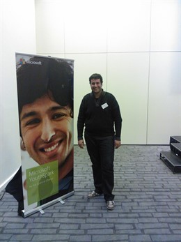 El representante de la empresa Clibb, Francesc Jaumot.