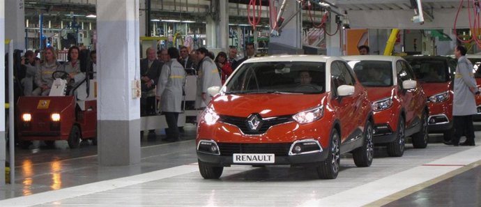 Imagen de la factoría de montaje de Renault en Valladolid