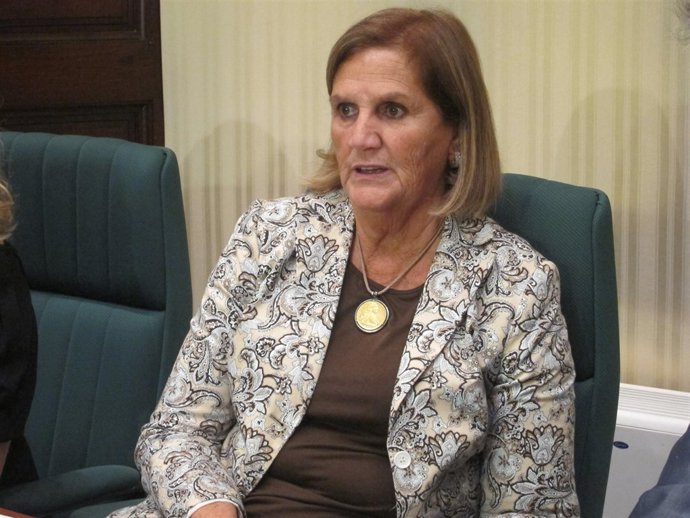 La presidenta del Parlament, Núria de Gispert.