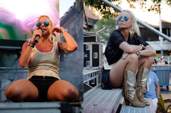 Leticia Sabater en el Orgullo Gay