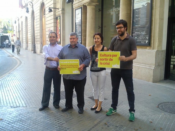 Antoni Alorda, Joan Font, Nanda Ramon y Antoni Noguera