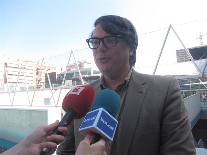 El concejal de Sant Martí y de Movilidad, Eduard Freixedes