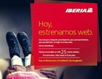 Iberia lanza la campaña 'Encuentra tu vuelo' para dar a conocer su nueva web