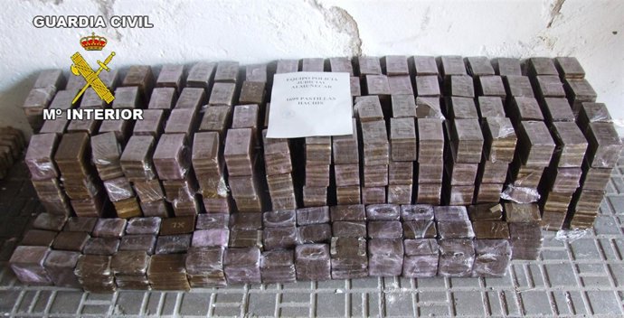 Droga incautada en una embarcación en Almuñécar