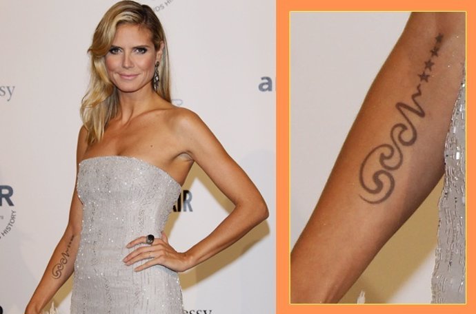 Heidi Klum decide eliminar el tatuaje de su exmarido Seal 