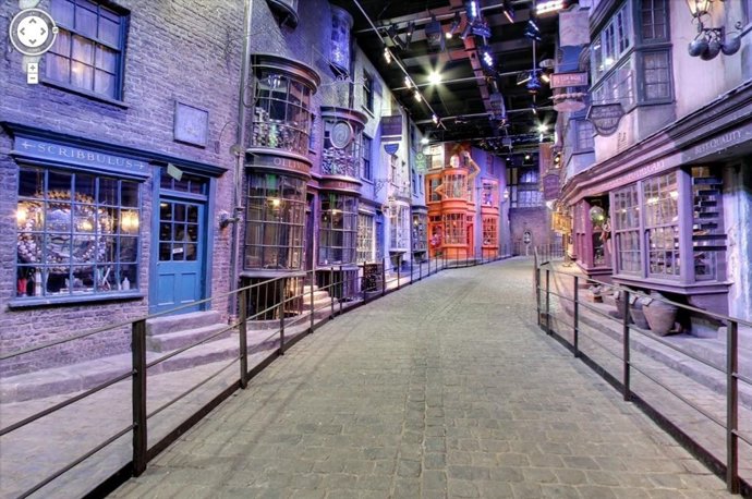 Callejón Diagon de Harry Potter en Google Street View