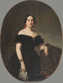 Retrato de Amèlia de Vilanova, de Federico Madrazo