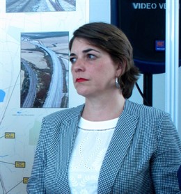 La consejera de Fomento y Vivienda, Elena Cortés.