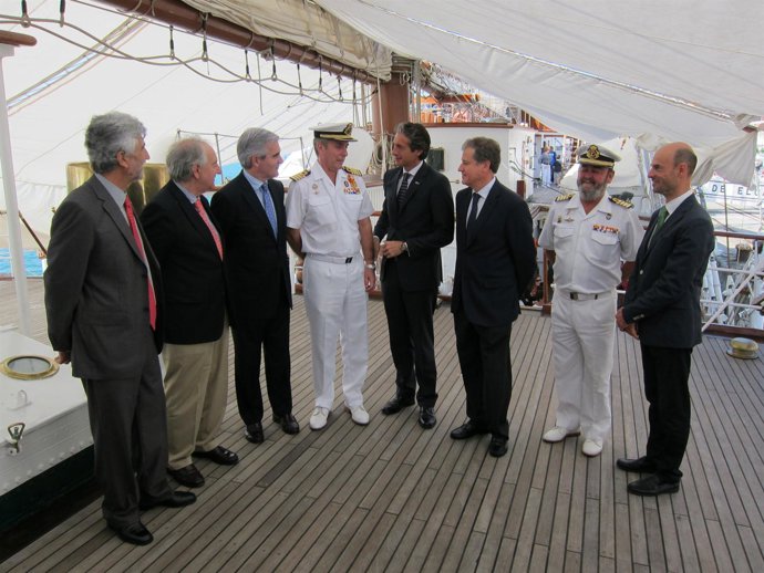 Presentación Festival del Mar a bordo del buque Juan Sebastián Elcano