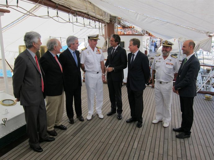 Presentación Festival del Mar a bordo del buque Juan Sebastián Elcano