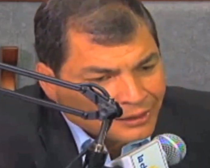 Presidente Ecuador, Rafael Correa
