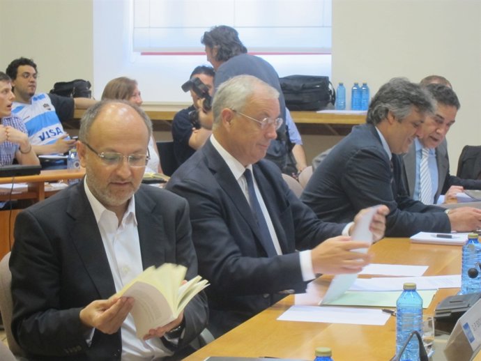 Pachi Vázquez en la Comisión de Cajas