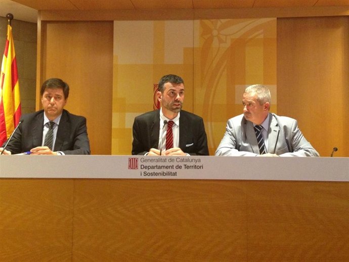 El conseller Santi Vila, en rueda de prensa