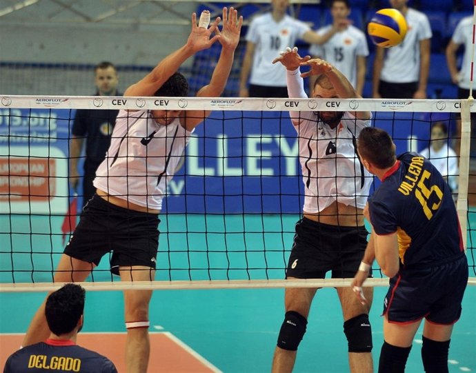 España y Montenegro en la Liga Europea de voleibol