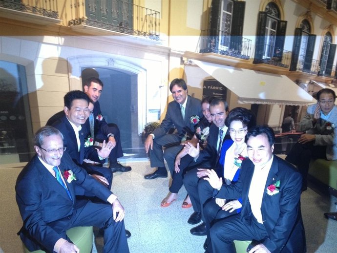 Inauguración de la exposición de picasso Málaga en INcheon Corea Sur turismo cul