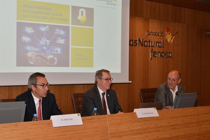 Clausura de las jornadas  'Alternativas energéticas para un mundo en crisis'