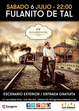 El grupo Fulanito de Tal, en concierto este sábado.