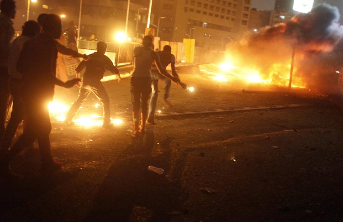 Disturbios en Egipto